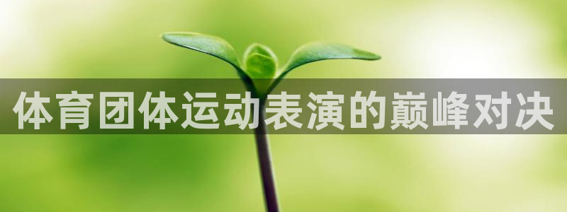 必发集团app|体育团体运动表演的巅峰对决